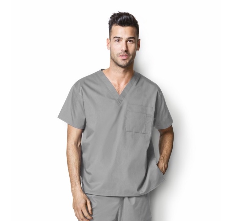 WonderWink WonderWork Unisex V-Neck Medical Scrub Top, Medical Scrubs, Wonderwork, WonderWink, unisex Warm up Jacket, Warm up Jacket, warm-up, tops, medical  scrubs, scrubs, medical Warm up Jacket, uniforms, WonderWink medical uniforms, medical Warm up Jacket, nursing, uniforms, hospital, dental, nurse, vet, child care, Black, Caribbean, Caribbean blue, Ceil Blue, Chocolate, Eggplant, Fuchsia, Galaxy Blue, Grape, Gray, Hunter, Hunter green, Khaki, Light Turquoise, Navy, Olive, Pewter, Red, Royal, Royal blue, Surgical Green, Teal, White, Wine, 800, uniform, uniforms, snap closure, cell pocket, tablet pocket,